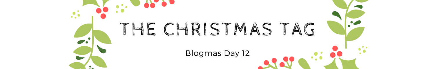 BLOGMAS DAY  12| THE CHRISTMAS TAG